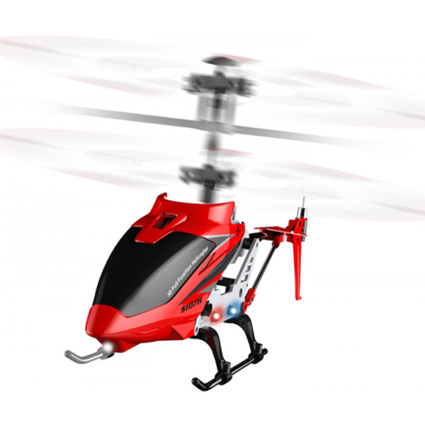 Фото - Радиоуправляемый вертолёт Syma S107H Red