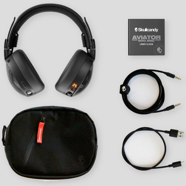 Фото - Наушники полноразмерные беспроводные Skullcandy Aviator 900 ANC True Black (S6AVW-T740)