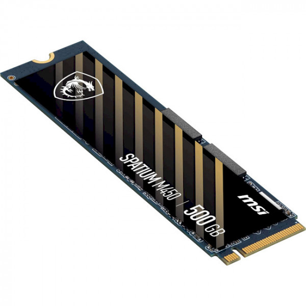 Фото - SSD-накопитель внутренний MSI Spatium M450 500GB M.2 2280 PCIe 4.0 x4 NVMe 3D NAND TLC (S78-440K190-P83)
