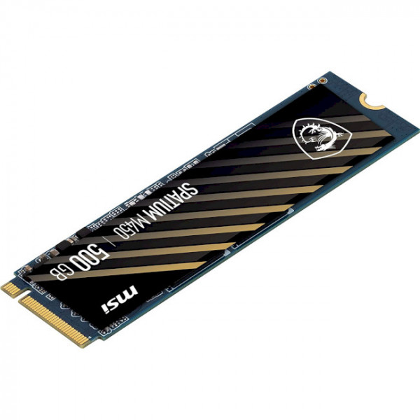 Фото - SSD-накопитель внутренний MSI Spatium M450 500GB M.2 2280 PCIe 4.0 x4 NVMe 3D NAND TLC (S78-440K190-P83)
