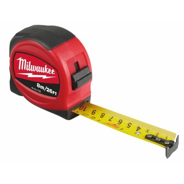 Фото - Рулетка Milwaukee Slimline S8-26/25 8мх25мм (48227726)