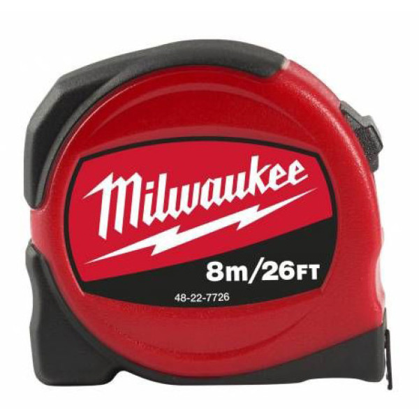 Фото - Рулетка Milwaukee Slimline S8-26/25 8мх25мм (48227726)