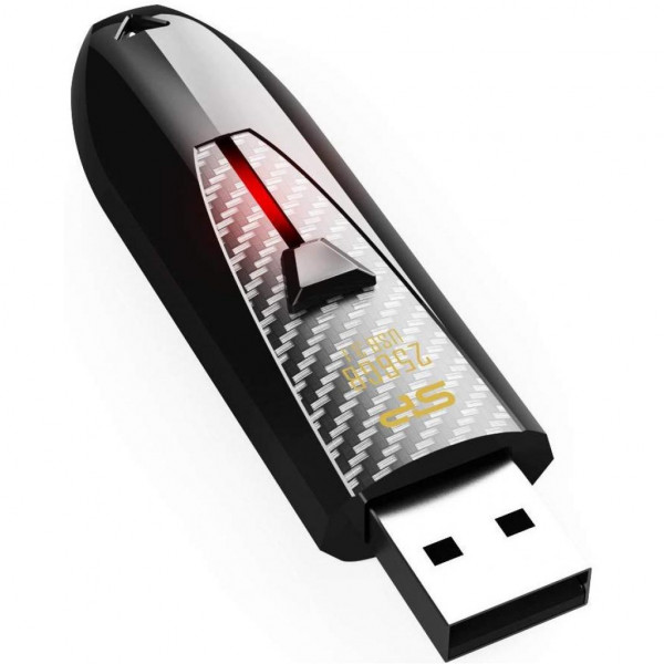 Фото - Флеш USB Silicon Power Blaze B25 256GB USB 3.0 Black (SP256GBUF3B25V1K)