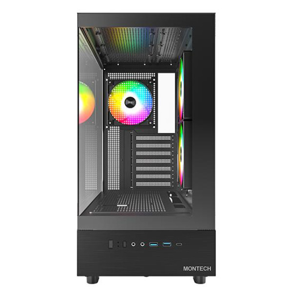 Фото - Корпус Montech ATX W/O PSU BLACK XR (B)