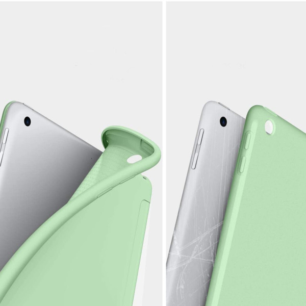 Фото - Чехол для планшета BeCover Tri Fold Soft TPU Silicone for Apple iPad 9.7 2017/2018 A1822/A1823/A1893/A1954 Green (706878)