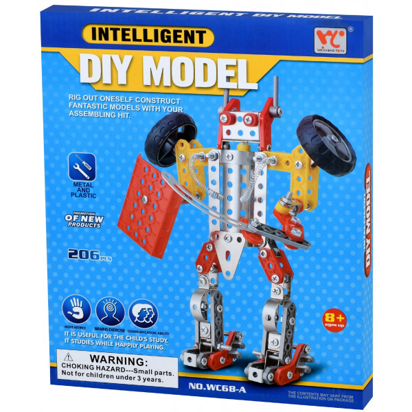 Фото - Конструктор металлический Same Toy 206 эл. (WC68AUt)