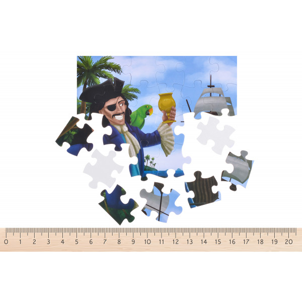 Фото - Пазлы картонные (3-4 года) Same Toy Пираты 48 эл. (88101Ut)