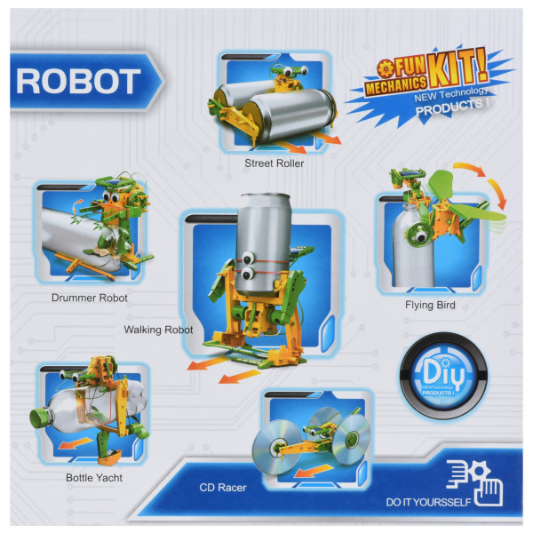 Фото - Конструктор-робот Same Toy Экобот 6 в 1 на солнечной батарее (2127UT)