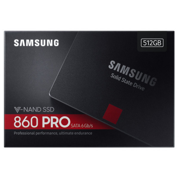 Фото - SSD-накопитель внутренний Samsung 860 PRO 512GB 2.5'' SATA III V-NAND MLC (MZ-76P512BW)