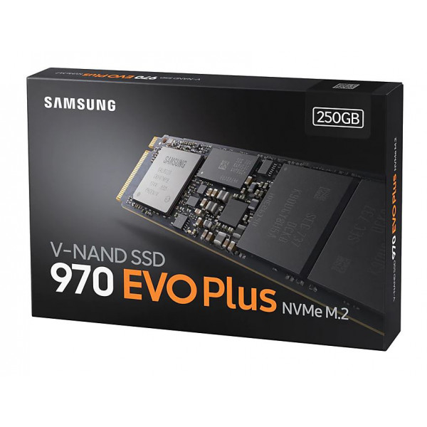 Фото - SSD-накопитель внутренний Samsung 970 EVO Plus 250GB M.2 PCIe 3.0 x4 3D V-NAND MLC (MZ-V7S250BW)