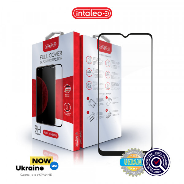 Фото - Защитное стекло для смартфона Intaleo Full Glue for Samsung A13 Black (1283126519062)