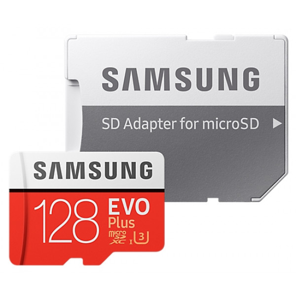 Фото - Карта памяти Samsung microSDXC 128 GB EVO Plus UHS-I (MB-MC128GA/RU)