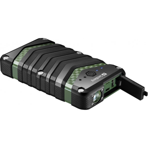 Фото - Батарея мобильная Sandberg Survivor 20100 mAh IP67, LED Torch, 2xUSB, 2.4A, Type-C OUT (420-36)