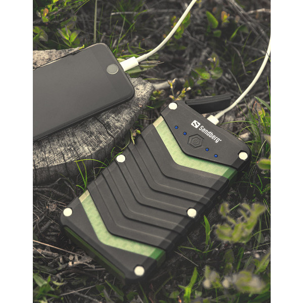 Фото - Батарея мобильная Sandberg Survivor 20100 mAh IP67, LED Torch, 2xUSB, 2.4A, Type-C OUT (420-36)