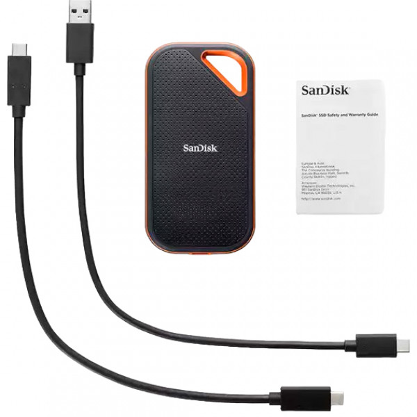 SSD-накопитель внешний SanDisk Extreme PRO V2 4TB USB 3.2 (SDSSDE81 ...