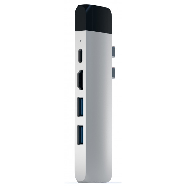 Фото - Хаб USB Satechi Aluminum Type-C Pro Hub Adapter with Ethernet Silver (ST-TCPHES)