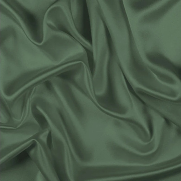 Фото - Наволочка MirSon Satin Light Pro 10-017 Green Olive 70х70 см (2200011022949)