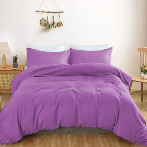 Фото - Наволочка MirSon Satin Light Pro 10-018 Lilac 70х70 см (2200011023700)