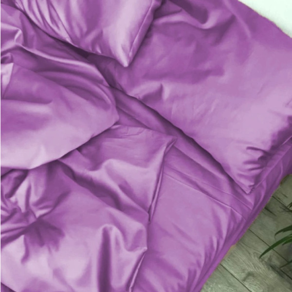 Фото - Наволочка MirSon Satin Light Pro 10-018 Lilac 70х70 см (2200011023700)
