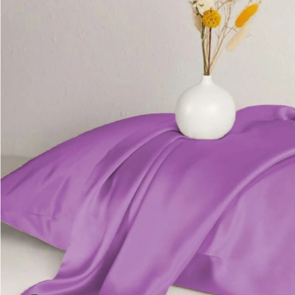 Фото - Наволочка MirSon Satin Light Pro 10-018 Lilac 70х70 см (2200011023700)