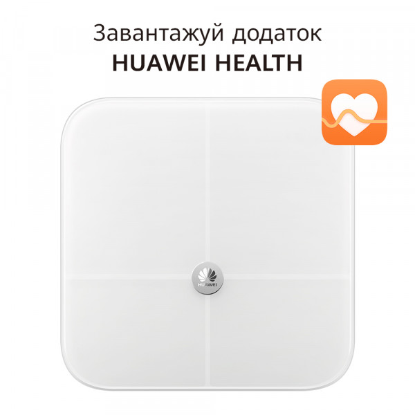 Фото - Весы напольные Huawei AH100 White