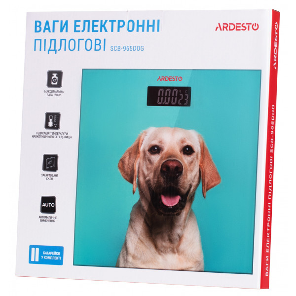 Фото - Весы напольные Ardesto SCB-965 Dog