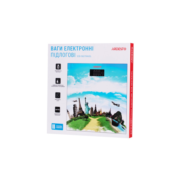 Фото - Весы напольные Ardesto SCB-965 Travel