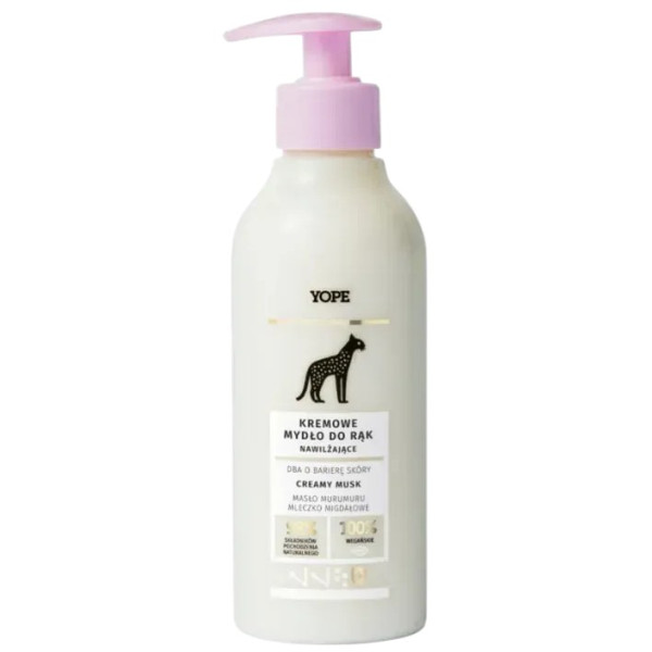 Фото - Жидкое мыло для рук Yope очищающее молочко для рук CREAMY MUSK 300 мл (5903760207069)