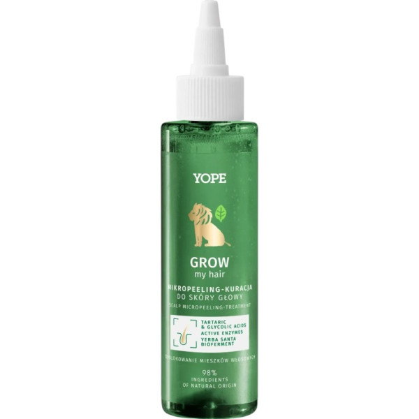 Фото - Сыворотка для волос Yope GROW MY HAIR Scalp Micropeeling-Treatment 115 мл (5903760208196)