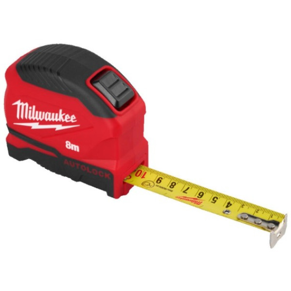 Фото - Рулетка Milwaukee AUTOLOCK 8 м (4932498774)