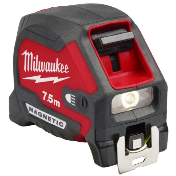 Фото - Рулетка Milwaukee MAGNETIC с LED подсветкой 7.5 м (4932492469)