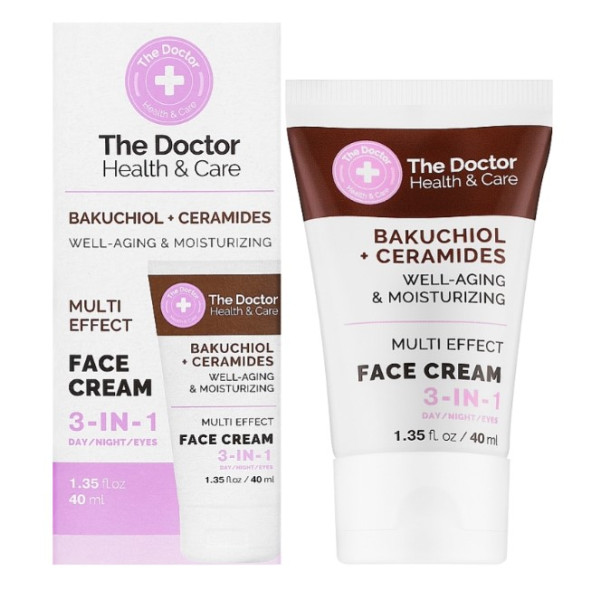 Фото - Крем для лица The Doctor Health&Care 40 мл 3в1 BAKUCHIOL+CERAMIDES (5901845509343)