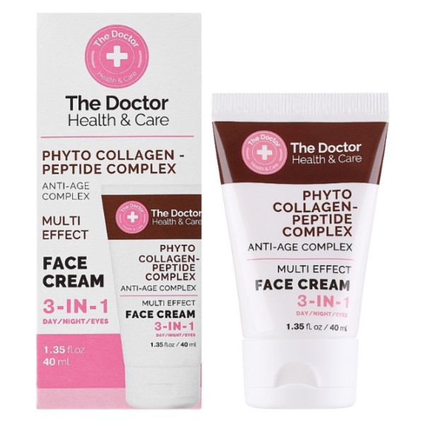 Фото - Крем для лица The Doctor Health&Care 40 мл 3в1 PHYTO COLLAGEN-PEPTIDE COMPLEX (5901845509329)