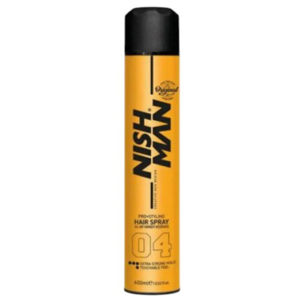 Фото - Спрей для волос Nishman Extra Strong Hold Hair Spray 400 мл Фото - Спрей для волос Nishman Extra Strong Hold Hair Spray 400 мл