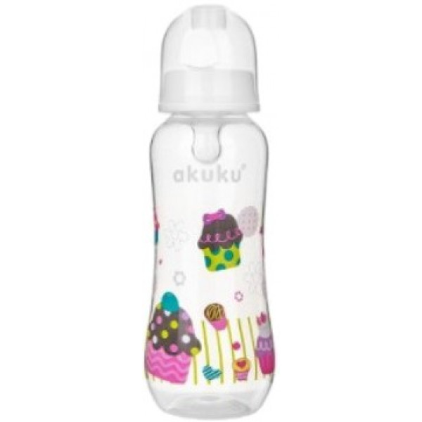 Фото - Бутылочка для кормления Akuku White 250 мл (A0005) Фото - Бутылочка для кормления Akuku White 250 мл (A0005)