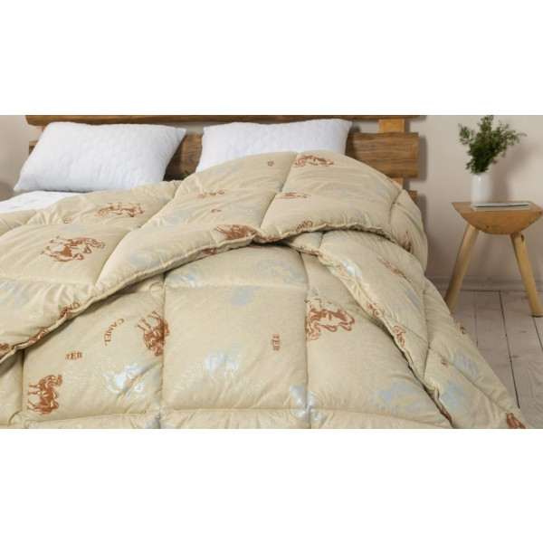 Фото - Одеяло всесезонное двуспальное евро ТЕП Dream Collection Camel 200х210 см (1-03089_00000)