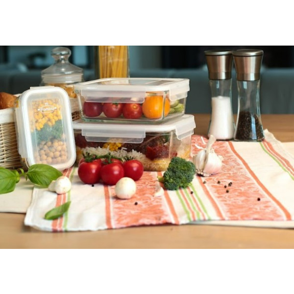 Фото - Емкость для хранения MiFamilia 1000 мл Nested collection (6079)