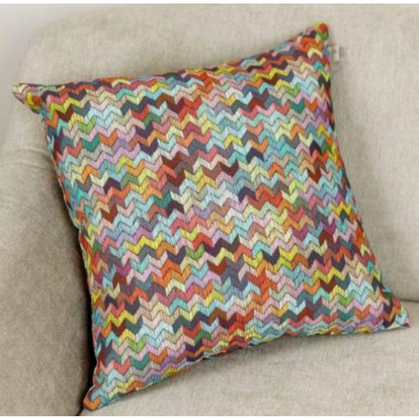 Фото - Наволочка Прованс MixPrint 504 зигзаг (029836)