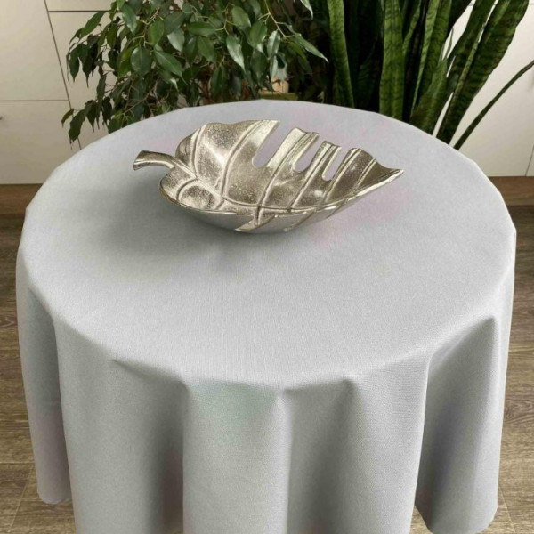 Фото - Скатерть круглая Прованс Серая D136 см (022133)