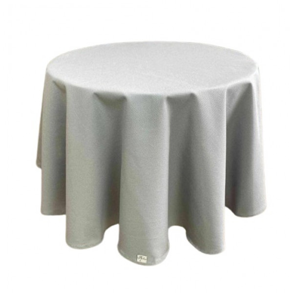 Фото - Скатерть круглая Прованс Серая D136 см (022133)