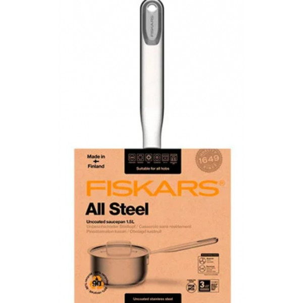 Фото - Ковш Fiskars All Steel 1,5 л (1064750)