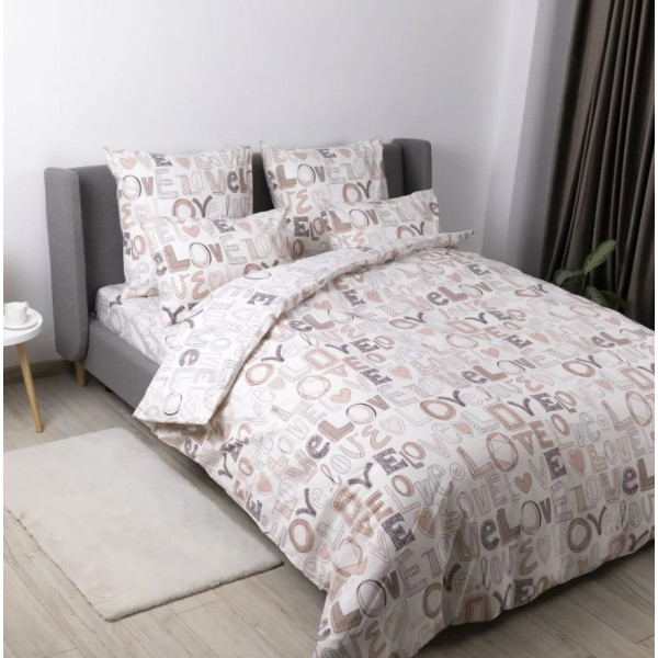 Фото - Комплект постельного белья ТЕП Happy Sleep Заметки любви (2-03794_28944)