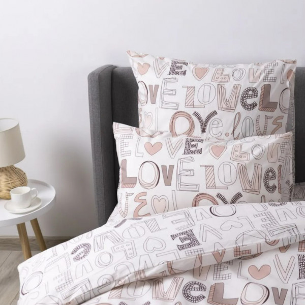 Фото - Комплект постельного белья ТЕП Заметки любви (2-00881_28940)