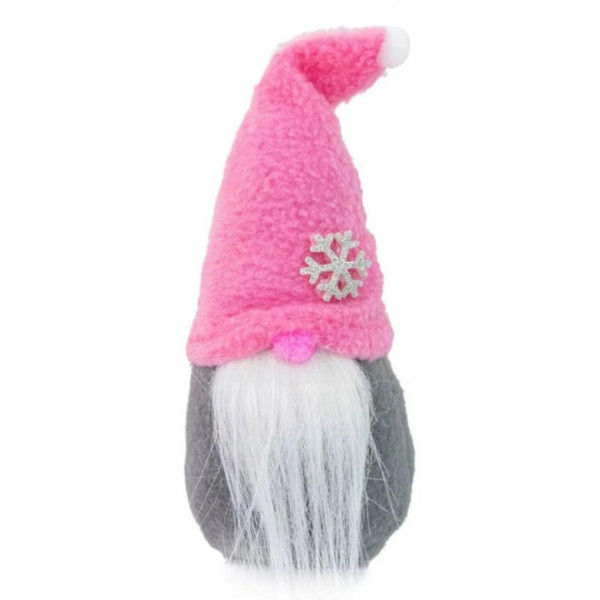 Фото - Декор New Year Гном Strateg маленький розовый (60604) Фото - Декор New Year Гном Strateg маленький розовый (60604)