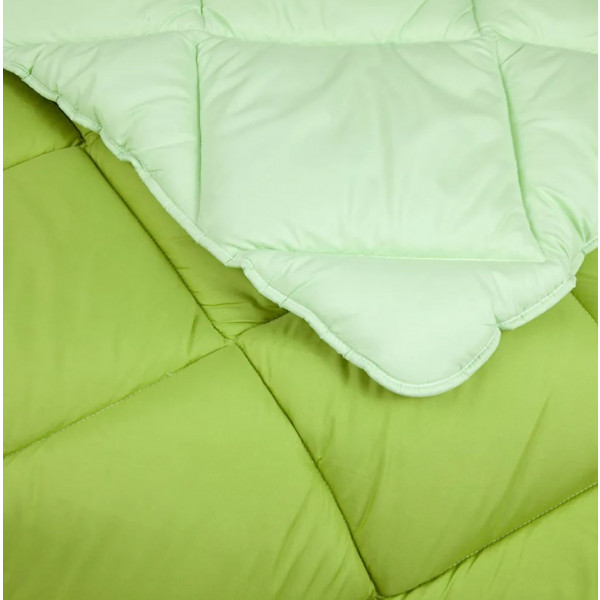 Фото - Одеяло зимнее двуспальное ТЕП Alaska 180х205 см Оливковый (1-00152_28629)