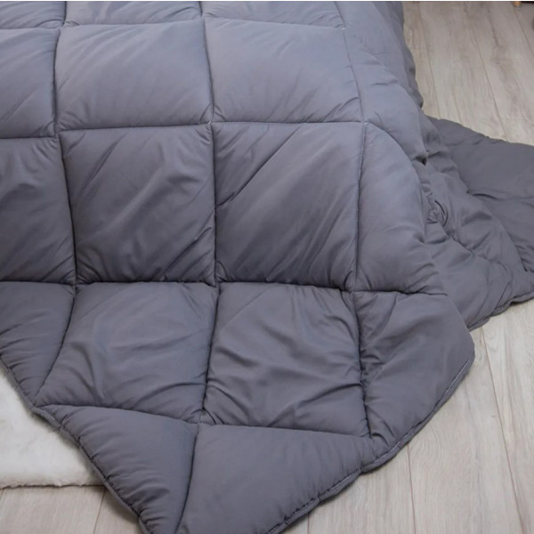 Фото - Одеяло зимнее полуторное ТЕП Alaska 150х205 см Серый (1-00150_28260)