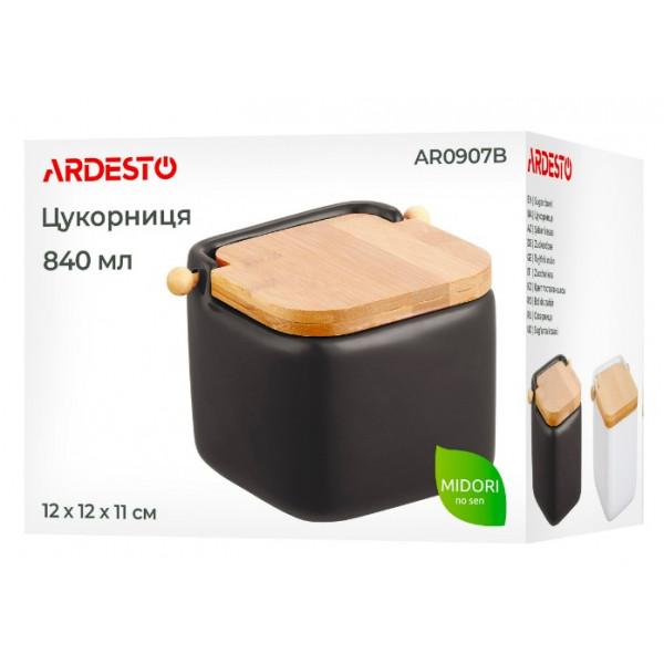 Фото - Сахарница Ardesto Midori 12х12х11 см (AR0907B)