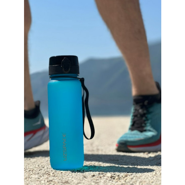 Фото - Бутылка для воды UZspace 3053 Frosted 800 мл ярко-голубая