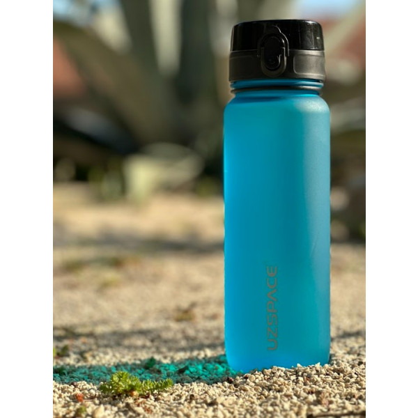 Фото - Бутылка для воды UZspace 3053 Frosted 800 мл ярко-голубая