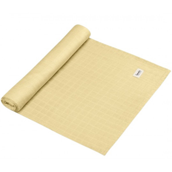 Фото - Плед детский лето Lionelo BAMBOO SWADDLE YELLOW LEMON